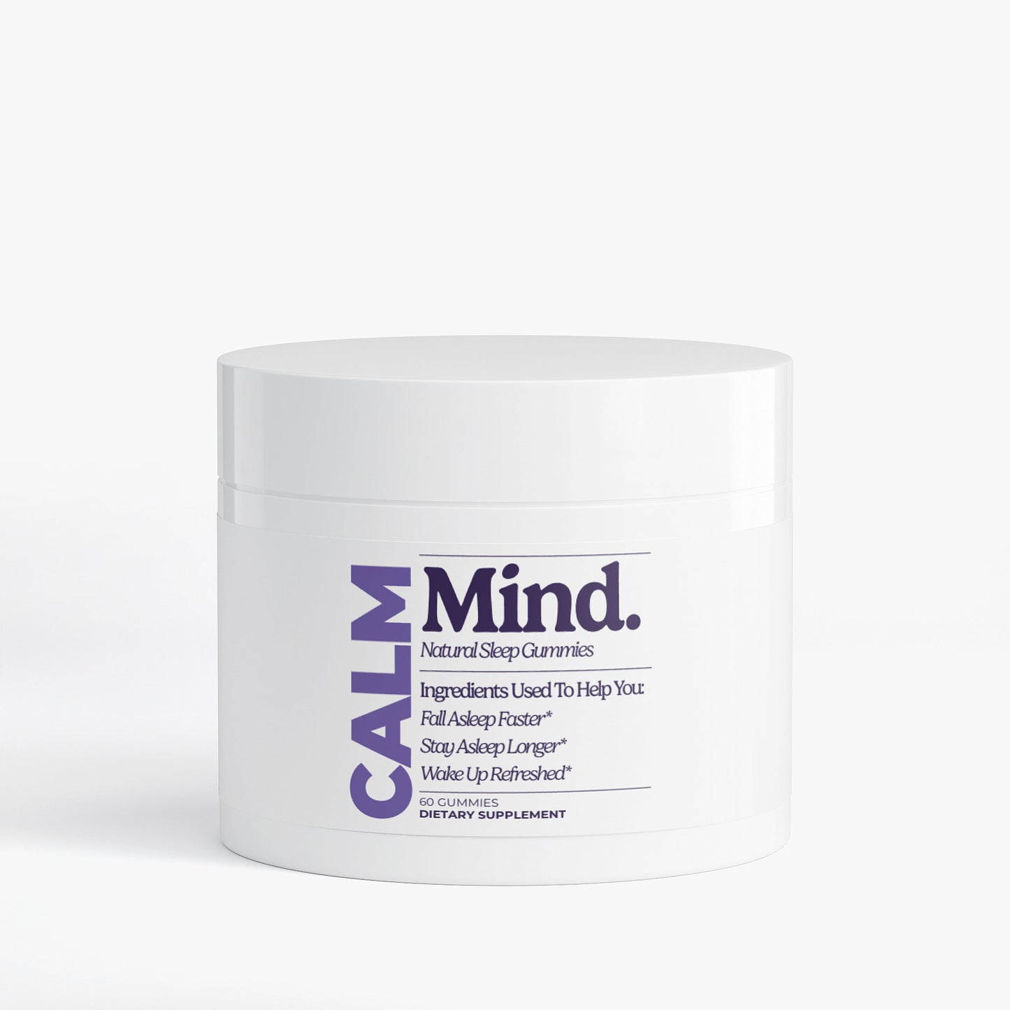 CalmMind™Melatonin-Free Sleep Gummies