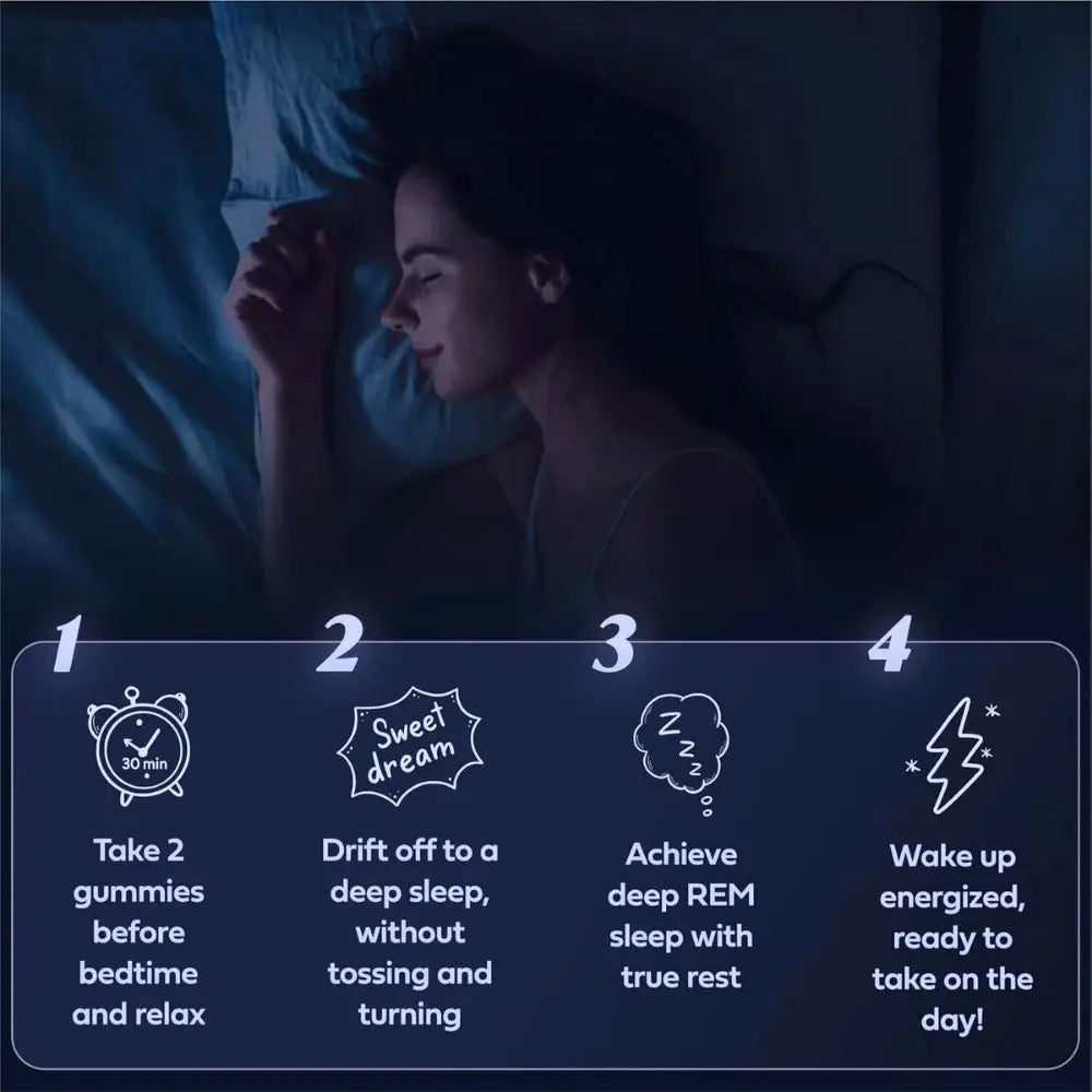 LullaBites™ Melatonin-Free Sleep Gummies