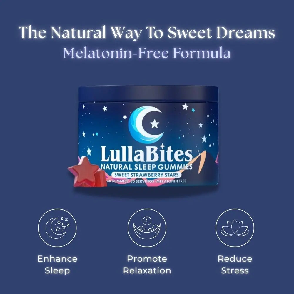 LullaBites™ Melatonin-Free Sleep Gummies