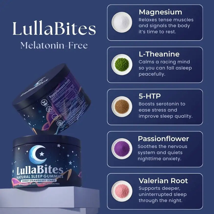 LullaBites™ Melatonin-Free Sleep Gummies